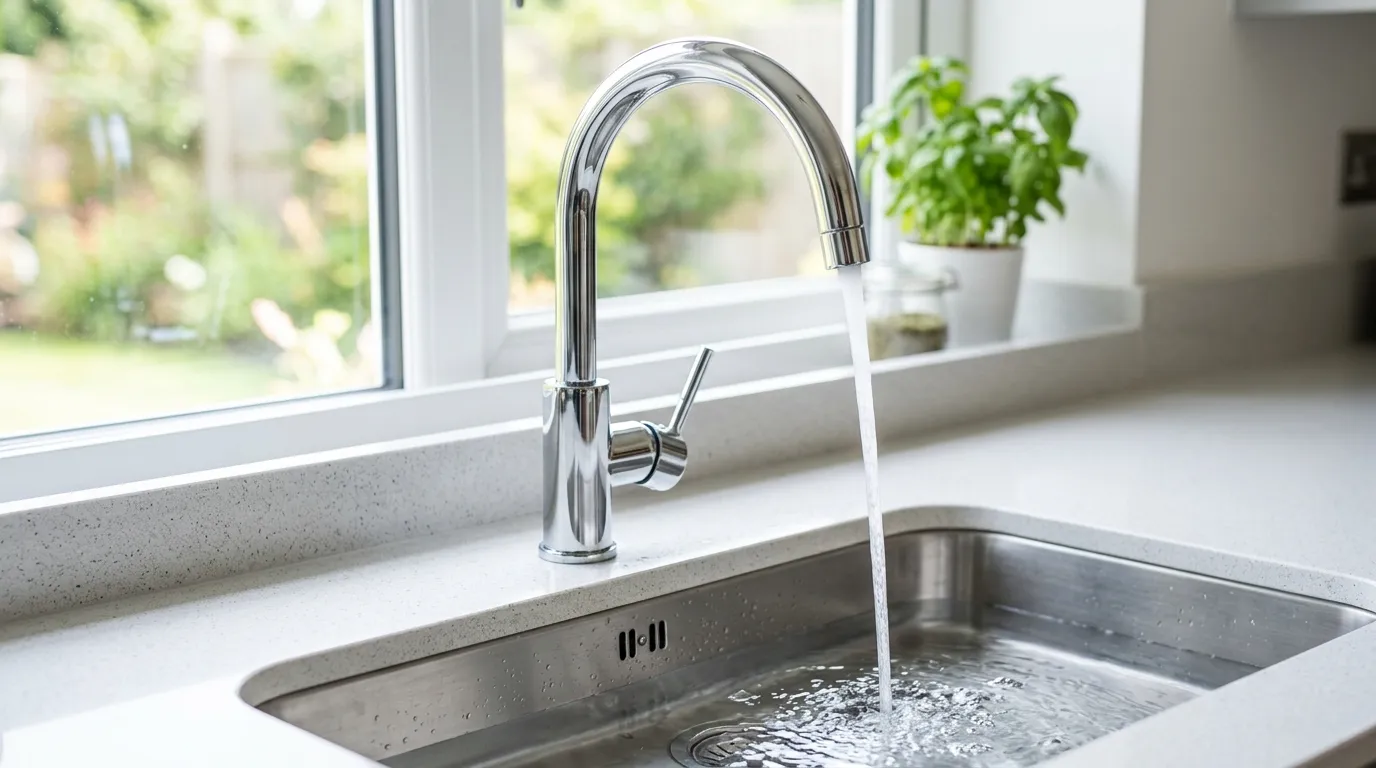 Local Plumbing Master Pros same day plumber fixing a faucet in Benns Church, VA